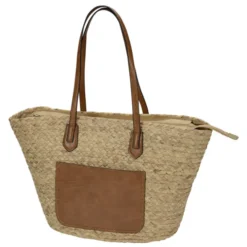 Sunset Straw Tote