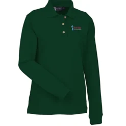 Superblend Long Sleeve Pique Polo - Ladies'
