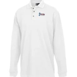 Superblend Long Sleeve Pique Polo - Men's