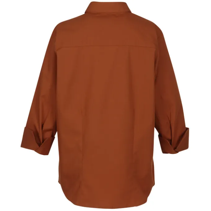 Superblend 3/4 Sleeve Poplin Shirt - Ladies'
