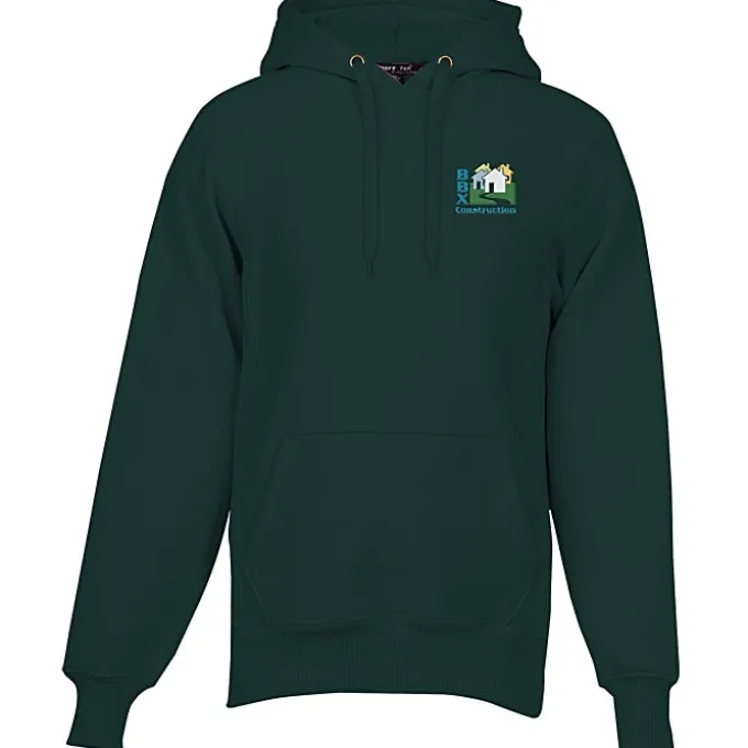Super Heavy Hooded Sweatshirt - Embroidered