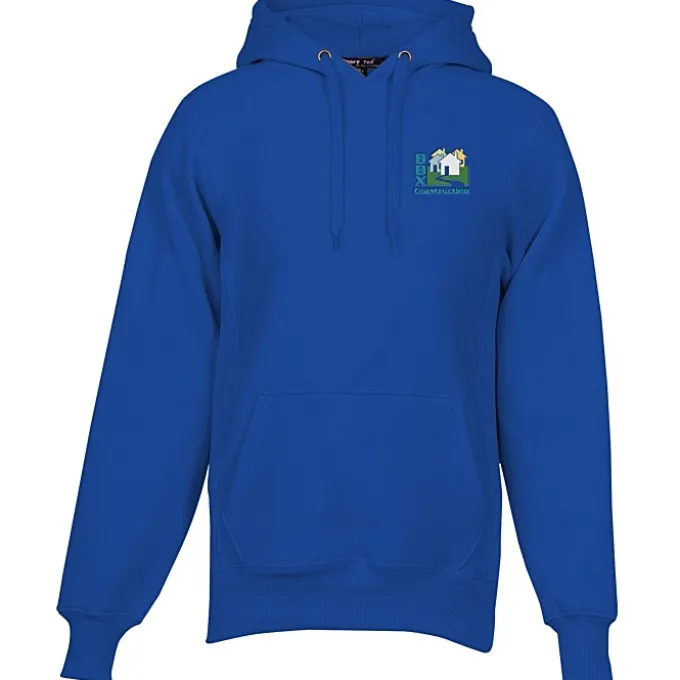 Super Heavy Hooded Sweatshirt - Embroidered
