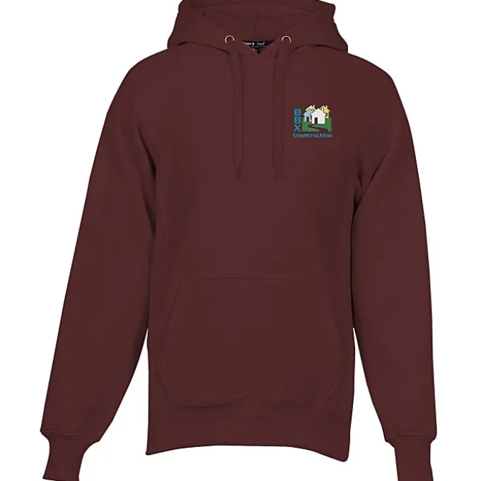 Super Heavy Hooded Sweatshirt - Embroidered