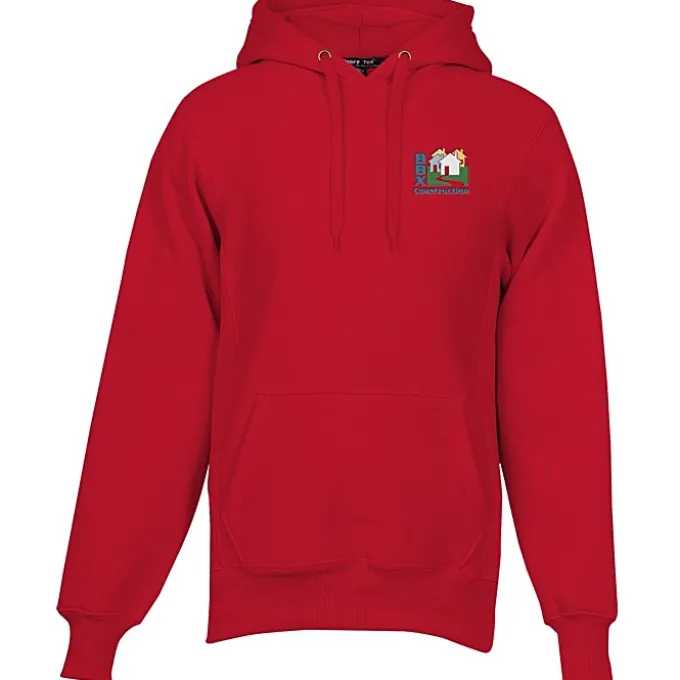 Super Heavy Hooded Sweatshirt - Embroidered
