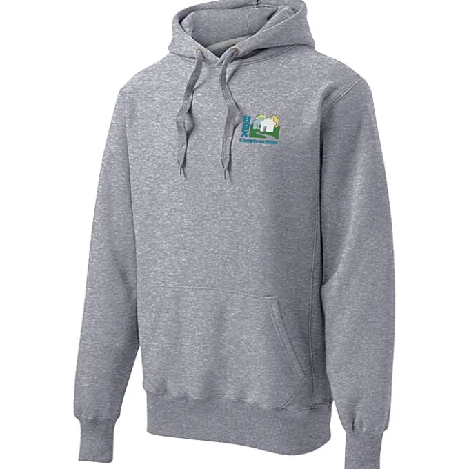 Super Heavy Hooded Sweatshirt - Embroidered