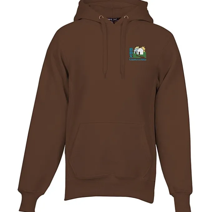 Super Heavy Hooded Sweatshirt - Embroidered