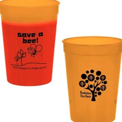 Super Kid Mood Stadium Cup - 12 oz - Go Green