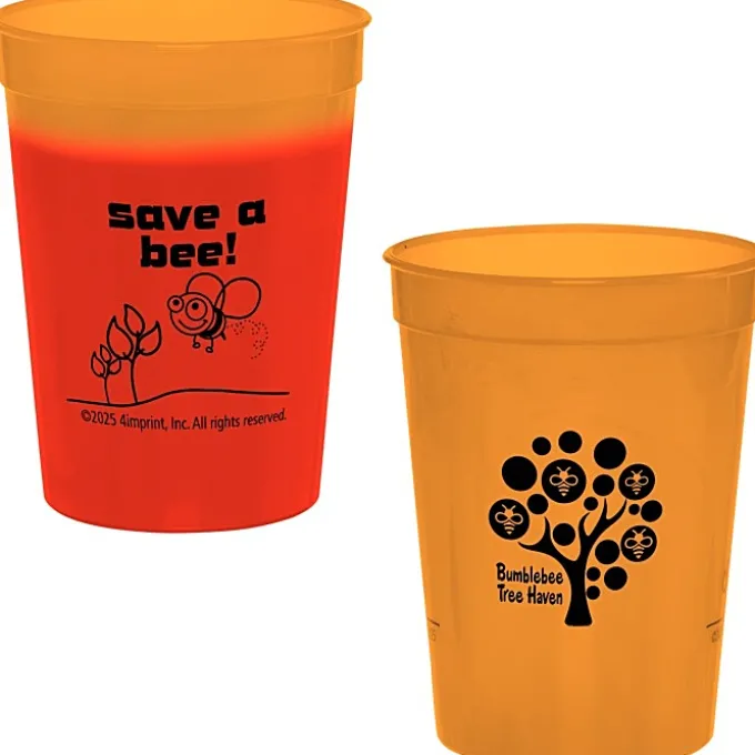 Super Kid Mood Stadium Cup - 12 oz - Go Green