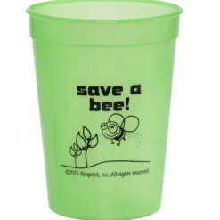 Super Kid Mood Stadium Cup - 12 oz - Go Green