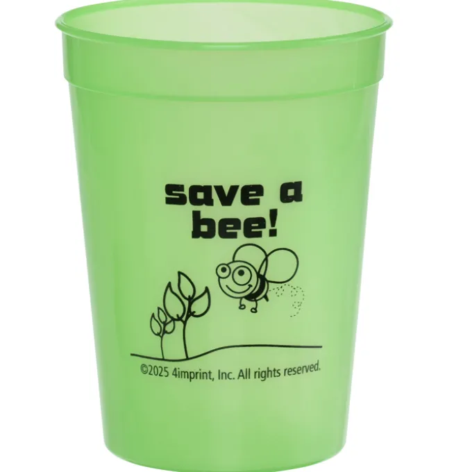 Super Kid Mood Stadium Cup - 12 oz - Go Green