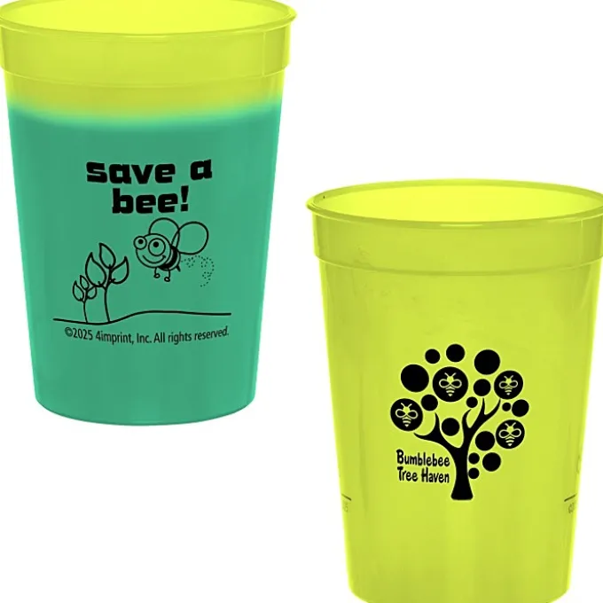 Super Kid Mood Stadium Cup - 12 oz - Go Green