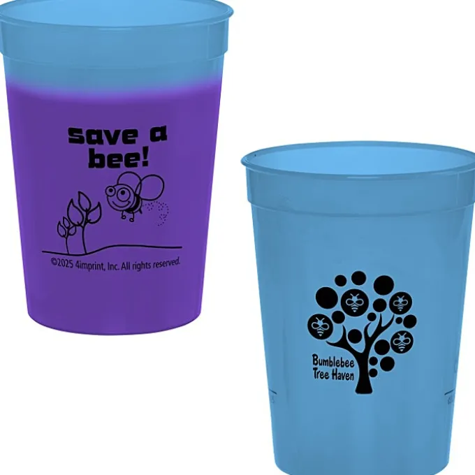 Super Kid Mood Stadium Cup - 12 oz - Go Green