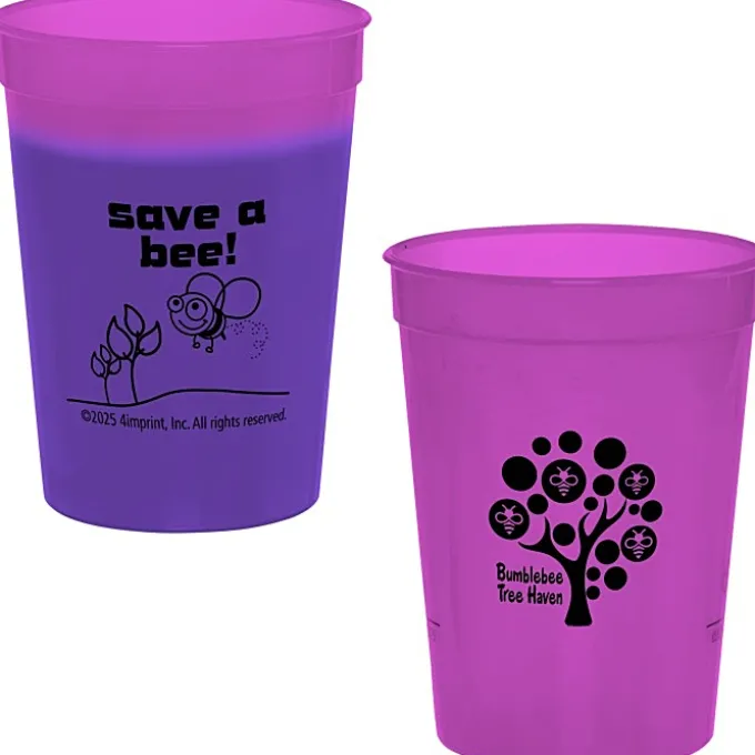 Super Kid Mood Stadium Cup - 12 oz - Go Green