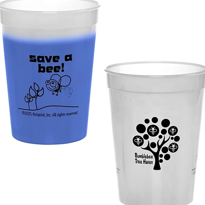 Super Kid Mood Stadium Cup - 12 oz - Go Green