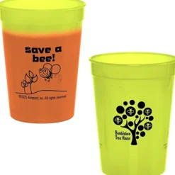 Super Kid Mood Stadium Cup - 12 oz - Go Green