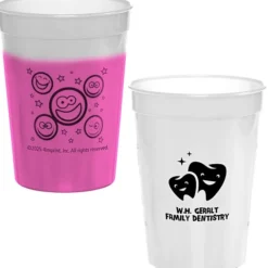 Super Kid Mood Stadium Cup - 12 oz - Smiley Faces