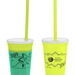 Super Kid Mood Stadium Cup with Straw - 12 oz - Superhero