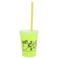 Super Kid Mood Stadium Cup with Straw - 12 oz - Superhero
