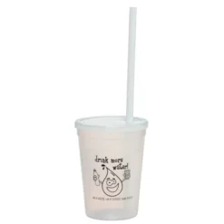 Super Kid Mood Stadium Cup with Straw - 12 oz - Healthy Habits