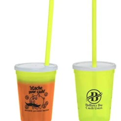Super Kid Mood Stadium Cup with Straw - 12 oz - Dollars and Cents
