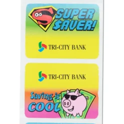 Super Kid Sticker Roll - Dollars and Cents