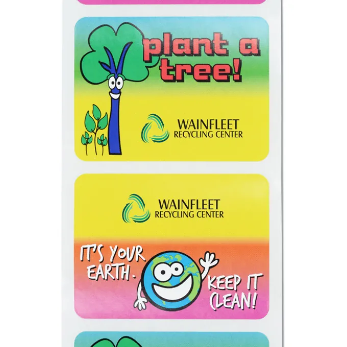 Super Kid Sticker Roll - Go Green
