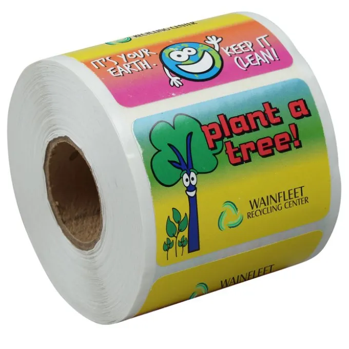 Super Kid Sticker Roll - Go Green