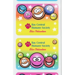 Super Kid Sticker Roll - Smiley Faces