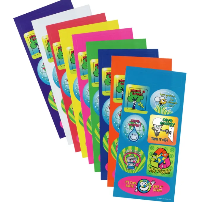 Super Kid Sticker Sheet - Go Green