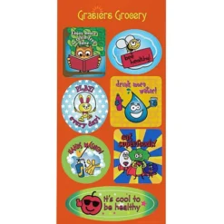 Super Kid Sticker Sheet - Healthy Habits