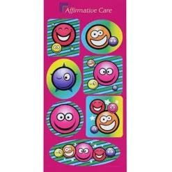 Super Kid Sticker Sheet - Smiley Faces