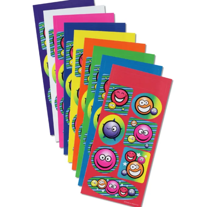 Super Kid Sticker Sheet - Smiley Faces
