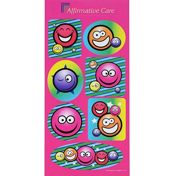 Super Kid Sticker Sheet - Smiley Faces