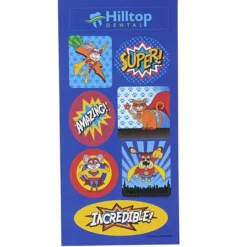 Super Kid Sticker Sheet - Superhero