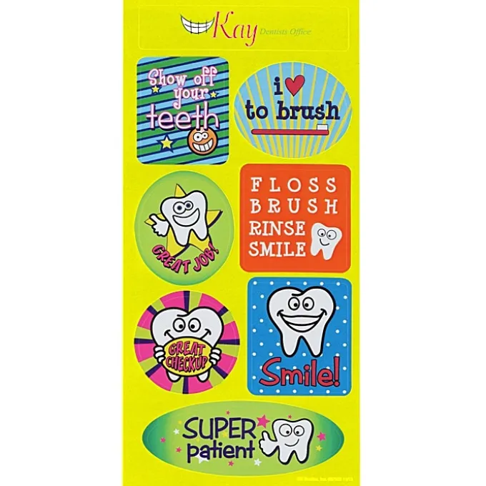 Super Kid Sticker Sheet - Tooth Time