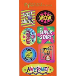 Super Kid Sticker Sheet - Wow Words