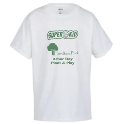 Super Kid T-Shirt - Youth - Screen - White
