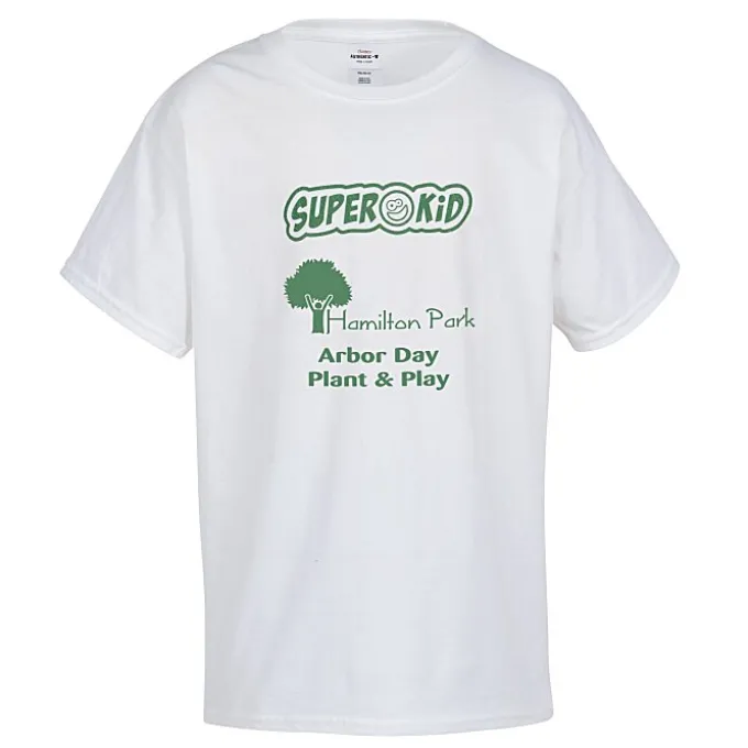Super Kid T-Shirt - Youth - Screen - White
