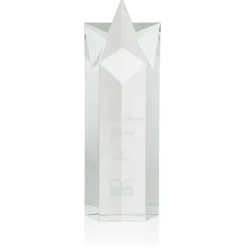 Superstar Crystal Award - 12 inches