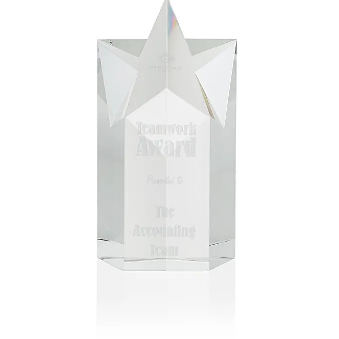 Superstar Crystal Award - 8 inches