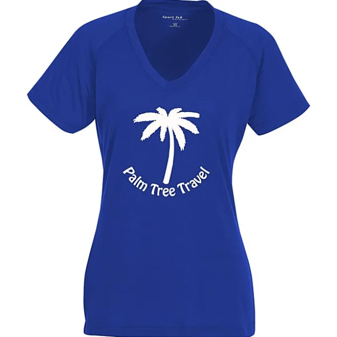 Supreme Performance V-Neck Raglan Sleeve T-Shirt - Ladies'