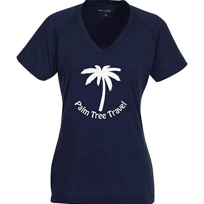 Supreme Performance V-Neck Raglan Sleeve T-Shirt - Ladies'
