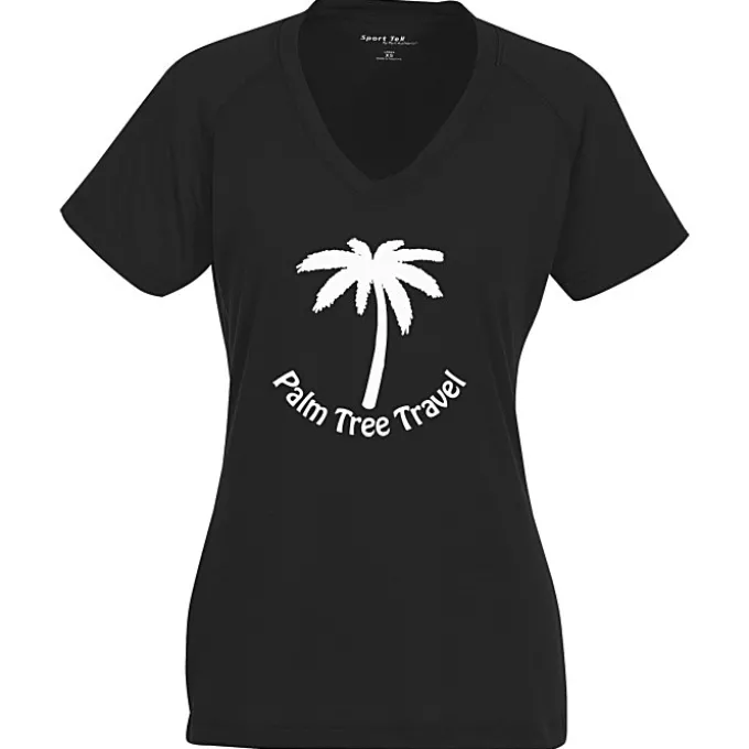 Supreme Performance V-Neck Raglan Sleeve T-Shirt - Ladies'