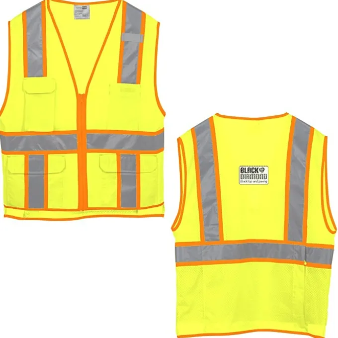 Surveyor Zippered Two-Tone Vest