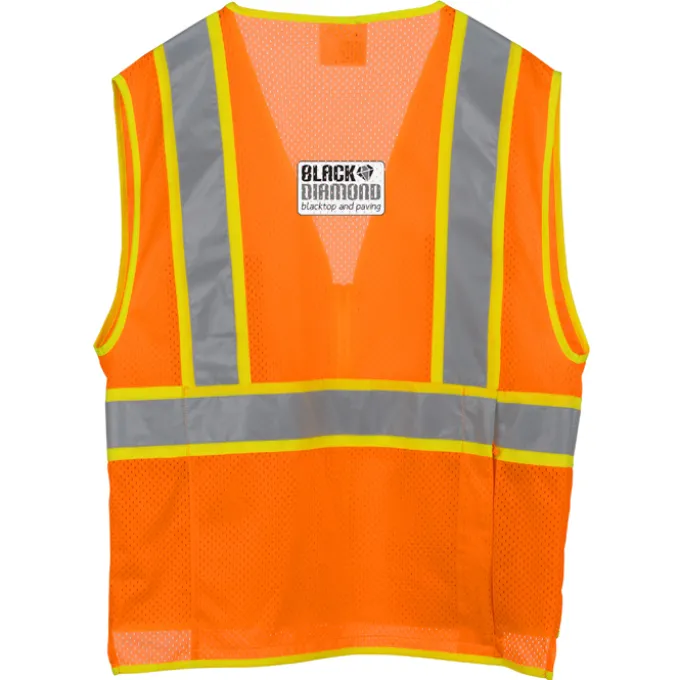 Surveyor Zippered Two-Tone Vest