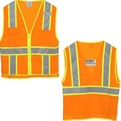 Surveyor Zippered Two-Tone Vest