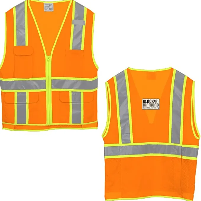 Surveyor Zippered Two-Tone Vest