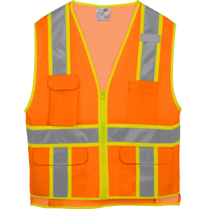 Surveyor Zippered Two-Tone Vest