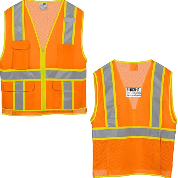 Surveyor Zippered Two-Tone Vest