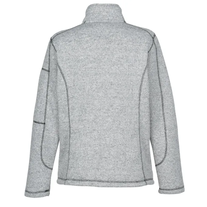 Sweater Knit Fleece Jacket - Ladies'